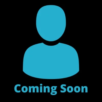 photo of profile outline with text under it that reads "coming soon"